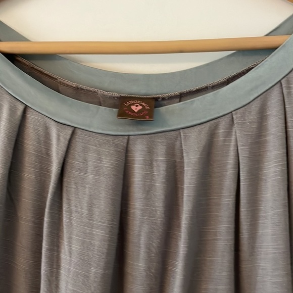 Anthropologie Y2k Slouchy tunic With Beaded Beckline Details - Picture 4 of 6